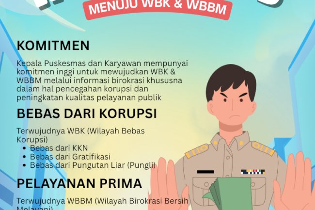 Komitmen Tinggi Puskesmas Ceper Menuju WBK & WBBM